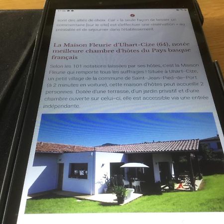 Maison Fleurie Uhart-Cize Buitenkant foto