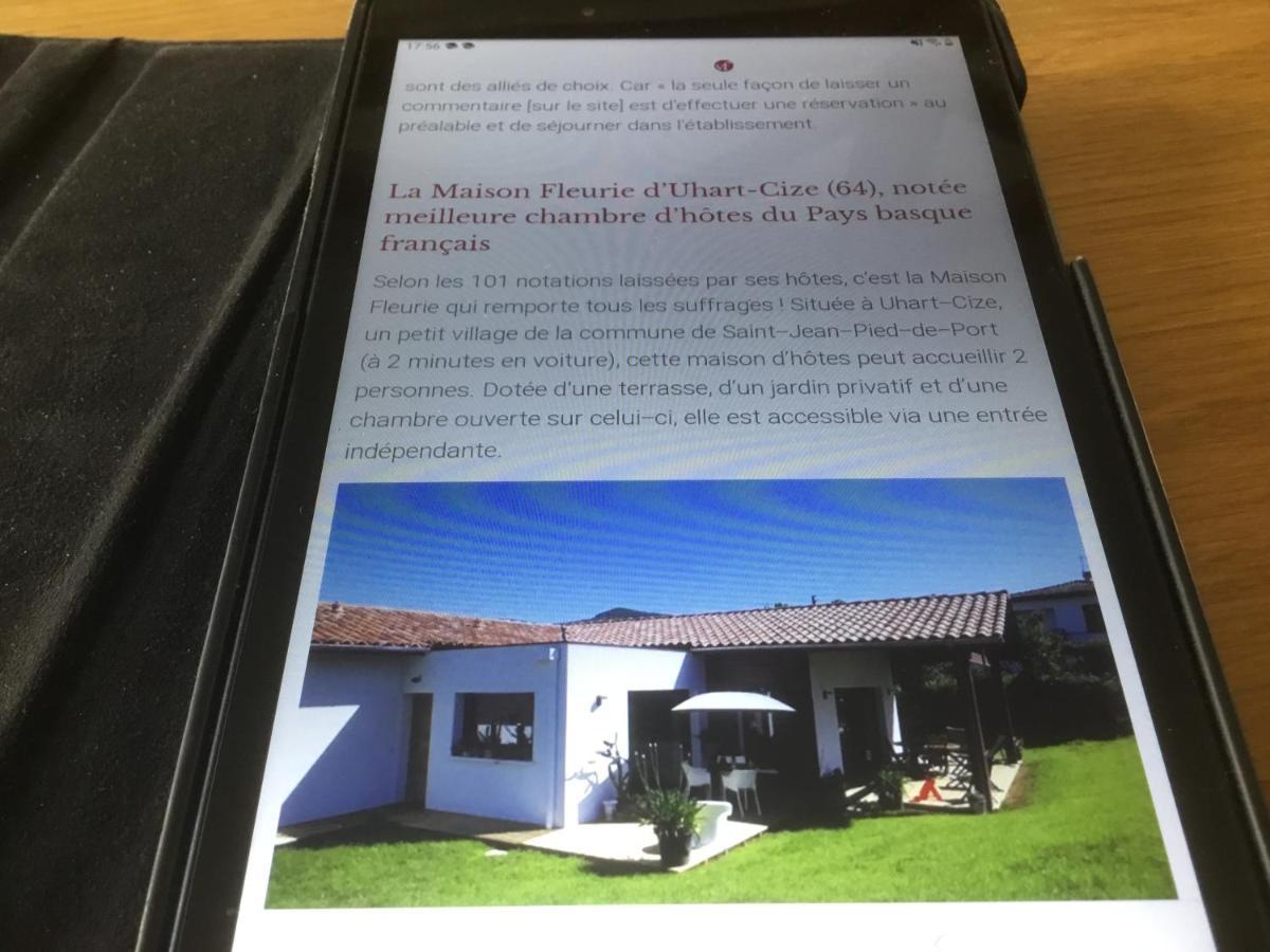 Maison Fleurie Uhart-Cize Buitenkant foto